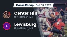Recap: Center Hill  vs. Lewisburg  2017