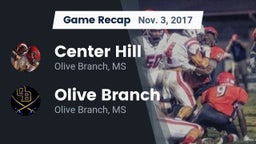 Recap: Center Hill  vs. Olive Branch  2017
