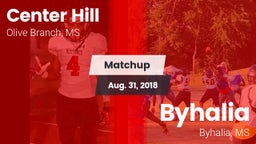 Matchup: Center Hill High vs. Byhalia  2018