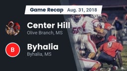 Recap: Center Hill  vs. Byhalia  2018