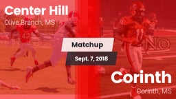 Matchup: Center Hill High vs. Corinth  2018