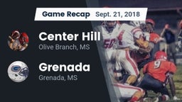 Recap: Center Hill  vs. Grenada  2018