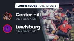Recap: Center Hill  vs. Lewisburg  2018