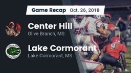 Recap: Center Hill  vs. Lake Cormorant  2018