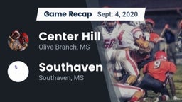 Recap: Center Hill  vs. Southaven  2020