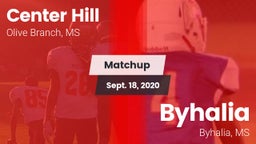 Matchup: Center Hill High vs. Byhalia  2020