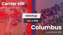Matchup: Center Hill High vs. Columbus  2020