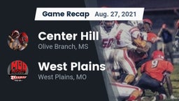 Recap: Center Hill  vs. West Plains  2021