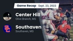 Recap: Center Hill  vs. Southaven  2022