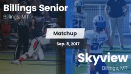 Matchup: Billings Senior High vs. Skyview  2017