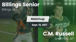 Matchup: Billings Senior High vs. C.M. Russell  2017