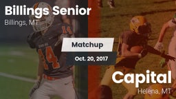 Matchup: Billings Senior High vs. Capital  2017