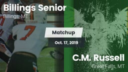 Matchup: Billings Senior High vs. C.M. Russell  2019
