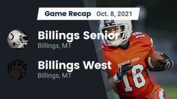 Recap: Billings Senior  vs. Billings West  2021