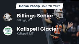 Recap: Billings Senior  vs. Kalispell Glacier  2022