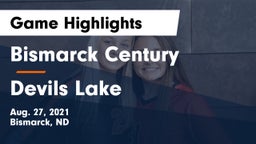 Bismarck Century  vs Devils Lake  Game Highlights - Aug. 27, 2021