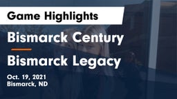 Bismarck Century  vs Bismarck Legacy  Game Highlights - Oct. 19, 2021