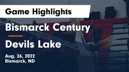 Bismarck Century  vs Devils Lake  Game Highlights - Aug. 26, 2022
