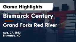Bismarck Century  vs Grand Forks Red River  Game Highlights - Aug. 27, 2022