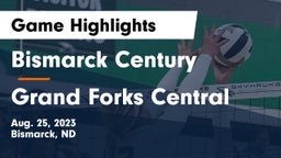 Bismarck Century  vs Grand Forks Central  Game Highlights - Aug. 25, 2023