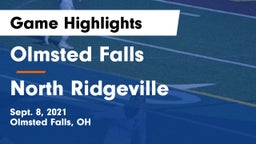 Olmsted Falls  vs North Ridgeville  Game Highlights - Sept. 8, 2021