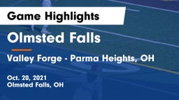 Olmsted Falls  vs Valley Forge  - Parma Heights, OH Game Highlights - Oct. 20, 2021