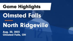 Olmsted Falls  vs North Ridgeville  Game Highlights - Aug. 30, 2023