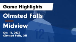 Olmsted Falls  vs Midview  Game Highlights - Oct. 11, 2023