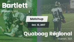 Matchup: Bartlett  vs. Quaboag Regional  2017