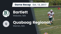 Recap: Bartlett  vs. Quaboag Regional  2017