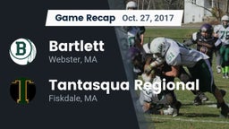 Recap: Bartlett  vs. Tantasqua Regional  2017