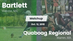 Matchup: Bartlett  vs. Quaboag Regional  2018
