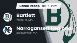 Recap: Bartlett  vs. Narragansett Regional  2021