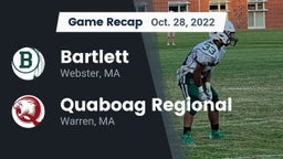 Recap: Bartlett  vs. Quaboag Regional  2022