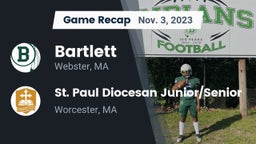 Recap: Bartlett  vs. St. Paul Diocesan Junior/Senior  2023