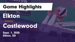 Elkton  vs Castlewood Game Highlights - Sept. 1, 2020
