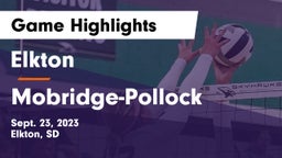 Elkton  vs Mobridge-Pollock  Game Highlights - Sept. 23, 2023