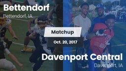 Matchup: Bettendorf High vs. Davenport Central  2017