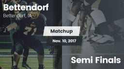 Matchup: Bettendorf High vs. Semi Finals 2017
