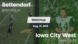 Matchup: Bettendorf High vs. Iowa City West 2018