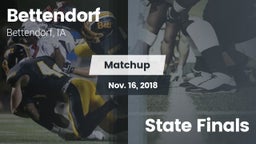 Matchup: Bettendorf High vs. State Finals 2018