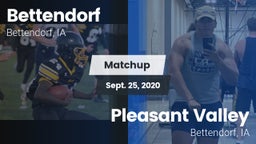 Matchup: Bettendorf High vs. Pleasant Valley  2020