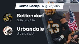 Recap: Bettendorf  vs. Urbandale  2022