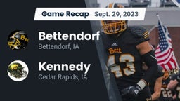 Recap: Bettendorf  vs. Kennedy  2023