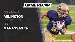 Recap: Arlington  vs. manassas  tn 2016