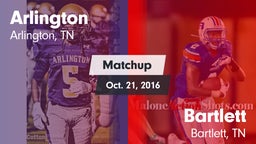 Matchup: Arlington High vs. Bartlett  2016