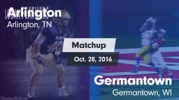 Matchup: Arlington High vs. Germantown  2016