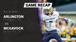 Recap: Arlington  vs. McGavock  2015