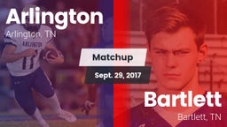 Matchup: Arlington High vs. Bartlett  2017