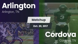 Matchup: Arlington High vs. Cordova  2017